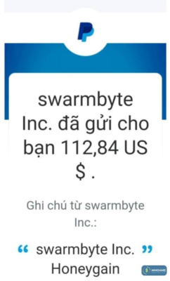 Thêm 1 cách kiếm tiền nhàn rỗi tuy không cao nhưng cũng không mất công sức gì, dễ hiểu gọi là chia sẻ băng thông internet đổi lấy tiền. Nếu quan tâm thì đọc tiếp Honeygain không phải mới mẻ gì, Ya dùng nó từ 2018 và hàng tháng tiền được pay tuy không nhiều nhưng đủ trả tiền net tiền 3G, tuy không nhiều nhưng đỡ được bao nhiêu hay bấy nhiêu, tích tiểu thành đại. Internet nhà bạn 100% sẽ không xài hết băng thông, chưa nói ban đêm ngủ thì router vẫn hoạt động suốt, ta tận dụng nó kiếm tiền bằng cách cài honeygain trên phone hoặc pc, laptop... Nếu bạn online 24/24 bình quân 1 tháng cũng được trả ít nhất 7 usd (tùy theo tốc độ mạng mạnh yếu) lưu ý 1 địa chỉ ip chỉ cài được tối đa 2 thiết bị... Link chia sẻ bên dưới, thắc mắc gì cứ inbox Ya sẽ rep, dĩ nhiên khi bạn tham gia thì Ya cũng có 1 chút ít % lợi ích (không ảnh hưởng số tiền bạn kiếm) gọi là công cán khai sáng cho bạn cách kiếm tiền, còn nếu bạn ky bo tới mức quên công ơn thì không sao, đời còn dài còn nhiều cách kiếm tiền khác sẽ không có mặt bạn trong list của mình 🐧