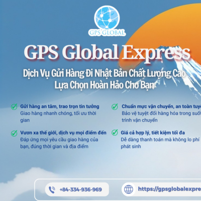 GỬI HÀNG ĐI NHẬT BẢN AN TÂM TUYỆT ĐỐI - GPS GLOBAL EXPRESS - LỰA CHỌN SỐ 1 CỦA BẠN! 🇯🇵 Bạn đang tìm kiếm một dịch vụ gửi hàng đi Nhật Bản UY TÍN - CHẤT LƯỢNG - NHANH CHÓNG? Bạn muốn AN TÂM TUYỆT ĐỐI về hàng hóa của mình trong suốt quá trình vận chuyển? GPS Global Express chính là câu trả lời hoàn hảo dành cho bạn! Với GPS Global Express, việc gửi hàng đi Nhật Bản trở nên DỄ DÀNG và TIN CẬY hơn bao giờ hết, bởi vì chúng tôi mang đến: ✅ GỬI HÀNG AN TÂM, TRAO TRỌN NIỀM TIN: Chúng tôi hiểu rằng mỗi kiện hàng đều chứa đựng NIỀM TIN của bạn. Vì vậy, GPS Global Express cam kết giao hàng NHANH CHÓNG, TỐI ƯU THỜI GIAN nhưng vẫn đảm bảo AN TOÀN TUYỆT ĐỐI cho hàng hóa của bạn. ✅ CHUẨN MỰC VẬN CHUYỂN, AN TOÀN TUYỆT ĐỐI: Với QUY TRÌNH VẬN CHUYỂN CHUYÊN NGHIỆP, hàng hóa của bạn sẽ được BẢO VỆ TUYỆT ĐỐI trong suốt quá trình vận chuyển, TRÁNH MỌI RỦI RO hư hỏng, mất mát. ✅ VƯƠN XA THẾ GIỚI, DỊCH VỤ MỌI ĐIỂM ĐẾN: Mạng lưới vận chuyển TOÀN CẦU của GPS Global Express sẵn sàng ĐÁP ỨNG MỌI YÊU CẦU giao hàng của bạn, đến MỌI ĐỊA ĐIỂM tại Nhật Bản, ĐÚNG THỜI GIAN đã hẹn. ✅ GIÁ CẢ HỢP LÝ, TIẾT KIỆM TỐI ĐA: Tận hưởng dịch vụ CHẤT LƯỢNG CAO với mức GIÁ CẢ CẠNH TRANH, giúp bạn TIẾT KIỆM TỐI ĐA chi phí vận chuyển. Thanh toán DỄ DÀNG, KHÔNG LO PHÍ PHÁT SINH. 🎁 ƯU ĐÃI ĐẶC BIỆT 🔥 Giảm giá hấp dẫn khi gửi hàng quốc tế 🎀 Quà tặng đặc biệt dành cho khách hàng thân thiết của 𝐆𝐏𝐒 𝐆𝐥𝐨𝐛𝐚𝐥 𝐄𝐱𝐩𝐫𝐞𝐬𝐬! 🆓 Tư vấn miễn phí từ đội ngũ chuyên gia giàu kinh nghiệm, giúp bạn lựa chọn giải pháp vận chuyển hoàn hảo nhất! 📩 LIÊN HỆ NGAY ĐỂ ĐƯỢC TƯ VẤN VÀ BÁO GIÁ ƯU ĐÃI NHẤT! 💬 Liên Hệ Với Chúng Tôi Nếu bạn có bất kỳ câu hỏi nào hoặc cần hỗ trợ, đừng ngần ngại liên hệ với chúng tôi. Đội ngũ chăm sóc khách hàng của 𝐆𝐏𝐒 𝐆𝐥𝐨𝐛𝐚𝐥 𝐄𝐱𝐩𝐫𝐞𝐬𝐬 luôn sẵn sàng phục vụ bạn 24/7. 🏢 Địa chỉ: HCM: 93 Trần Văn Dư, Phường 13, Quận Tân Bình, TP HCM HN: Tầng 2, Số 8, Ngõ 38 Phố Đặng Thùy Trâm, Phường Dịch Vọng Hậu, Quận Cầu Giấy, TP Hà Nội Cần Thơ: Số 520 Nguyễn Văn Linh, Long Hoà, Bình Thuỷ, TP Cần Thơ An Giang: Số 5, Đường Hùng Vương, Thị trấn Tri Tôn, Tỉnh An Giang 📞 Hotline: +84-334-936-969 🌐 Web: gpsglobalexpress.com 📧 Email: info@gpsglobalexpress.com 👉 GPS Global Express - Lựa Chọn Hoàn Hảo Cho Mọi Nhu Cầu Gửi Hàng Đi Nhật Bản! #GPSGlobalExpress #GuiHangQuocTe #NhanhChongAnToan #DichVuChuyenPhatNhanh #VanchuyenToanCau #VậnChuyểnQuốcTế #GửiHàngTết #FreePickup #DHL #FedEx #UPS #TNT #GuiHangDiUc #guihangsingapore #vanchuyensinagpore #gpsglobalexpress #giaohangsieutoc #vanchuyenuytin #chuyenphatnhanhnhatban #vanchuyenhangnhatban #guihangnhatban
