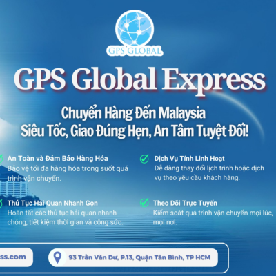GPS GLOBAL EXPRESS – THE SPEEDY JOURNEY, CONNECTING VIETNAM AND MALAYSIA AT THE PINNACLE! 🌟 Are you in need of a lightning-fast, absolutely secure, and reliable shipping solution to Malaysia? GPS Global Express is the golden key to all your needs! 🚚✈️ 💥 Ultra-Fast, On-Time Delivery, Absolute Peace of Mind With advanced logistics technology and a modern global network, we deliver shipping services from Vietnam to Malaysia with unparalleled speed, ensuring your goods arrive at the right place, at the right time, with maximum reassurance! 🌍 Outstanding Services – Igniting Your Trust: ✅ Safety & Cargo Protection: We commit to safeguarding your goods throughout the journey, from packing to final delivery. ✅ Swift Customs Procedures: Complete all clearance processes simply and efficiently, saving you time and effort. ✅ Flexible Services: Cater to every unique request, from small parcels to large-scale shipments, with the most optimized solutions. ✅ Real-Time Tracking: Monitor your shipment’s journey every step of the way, anytime, anywhere – just a click away! 🎁 SPECIAL PROMOTIONS! 🔥 Exclusive discounts on international shipments ! 🎀 Special gifts for loyal customers of 𝐆𝐏𝐒 𝐆𝐥𝐨𝐛𝐚𝐥 𝐄𝐱𝐩𝐫𝐞𝐬𝐬! 🆓 Free consultation from our team of experienced experts to help you choose the perfect shipping solution! 📩 CONTACT US NOW FOR CONSULTATION AND BEST PRICE QUOTES! 💬 Contact Us If you have any questions or need assistance, don't hesitate to contact us. The customer care team at 𝐆𝐏𝐒 𝐆𝐥𝐨𝐛𝐚𝐥 𝐄𝐱𝐩𝐫𝐞𝐬𝐬 is always ready to serve you 24/7. 🏢 Addresses: HCM: 93 Tran Van Du, Ward 13, Tan Binh District, Ho Chi Minh City HN: 2nd Floor, No. 8, Alley 38 Dang Thuy Tram Street, Dich Vong Hau Ward, Cau Giay District, Hanoi Can Tho: No. 520 Nguyen Van Linh, Long Hoa, Binh Thuy, Can Tho City An Giang: No. 5, Hung Vuong Street, Tri Ton Town, An Giang Province 📞 Hotline: +84-334-936-969 🌐 Web: gpsglobalexpress.com 📧 Email: info@gpsglobalexpress.com 💼 Whether it’s a personal package or a business shipment, GPS Global Express is always ready to accompany you with a professional, passionate team, committed to delivering a top-tier service experience! GPSGlobalExpress #TrustedPartners #FedEx #UPS #DHL #TNT #InternationalShipping #ExpressDelivery #Reliable #CompetitivePricing #CargoInsurance #Service24/7 #GuiHangDiUc #guihangsingapore #vanchuyensinagpore #gpsglobalexpress #giaohangsieutoc #vanchuyenuytin
