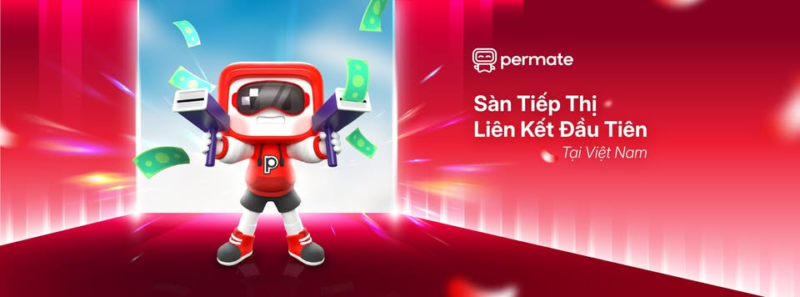 Permate - Sàn tiếp thị liên kết đầu tiên tại Việt Nam muốn hợp tác cùng bạn. Permate đang cung cấp sản phẩm, dịch vụ gì? Permate là Sàn tiếp thị liên kết đầu tiên tại Việt Nam, giúp doanh nghiệp tăng trưởng từ các chiến dịch marketing thông qua hệ sinh thái hàng ngàn đối tác Affiliate chất lượng của Permate. Permate cung cấp nền tảng nghệ và giải pháp giúp các doanh nghiệp tự xây dựng và đo lường chương trình affiliate marketing của riêng mình và quản lý đội ngũ đối tác, cộng tác viên một cách hiệu quả