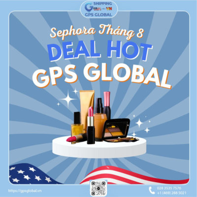 Săn mỹ phẩm xịn từ Mỹ? Sephora đang có ưu đãi hấp dẫn cho Beauty Insider (đăng ký miễn phí). GPS Global giúp bạn mua nhanh và ship an toàn về Việt Nam. 🔥 Ưu đãi nổi bật tháng 8: Giảm 20% toàn đơn, hạn dùng đến 19/8/2025. Quà sample dưỡng da mini khi mua từ $30–$45. Túi sample Dior, Tower 28… khi đơn từ $45 trở lên. Giảm 30% dầu gội, dầu xả, hạn đến 24/8/2025. 📦 GPS Global nhận order & vận chuyển, đảm bảo hàng chính hãng đến tay bạn. ⏰ Đừng bỏ lỡ, ưu đãi chỉ có trong tháng 8. 📞 LIÊN HỆ NGAY: 📞 Hotline Việt Nam: 028 3535 7576 📞Hotline Quốc tế: +1 (469) 288 5021 🌐 Web: gpsglobal.vn 🏢 Địa chỉ: HCM: 93 Trần Văn Dư, Phường Tân Bình, TP HCM HN: Tầng 2, Số 8, Ngõ 38 Phố Đặng Thùy Trâm, Phường Cầu Giấy, TP Hà Nội Cần Thơ: Số 520 Nguyễn Văn Linh, Long Hoà, Bình Thuỷ, TP Cần Thơ An Giang: Số 5, Đường Hùng Vương, Thị trấn Tri Tôn, Tỉnh An Giang 👉 COMMENT "GPS" HOẶC INBOX NGAY – ĐỘI NGŨ CHUYÊN NGHIỆP SẼ LIÊN HỆ BẠN SỚM NHÂT!! #GPSGlobal #GuiHangQuocTe #NhanhChongAnToan #DichVuChuyenPhatNhanh #VanchuyenToanCau #VậnChuyểnQuốcTế #GửiHàngTết #FreePickup #DHL #FedEx #UPS #TNT #GuiHangDiUc #guihangsingapore #vanchuyensinagpore #gpsglobal #giaohangsieutoc #vanchuyenuytin #chuyenphatnhanhnhatban #vanchuyenhangnhatban #guihangnhatban #vanchuyenhanghanquoc #guihanghanquoc