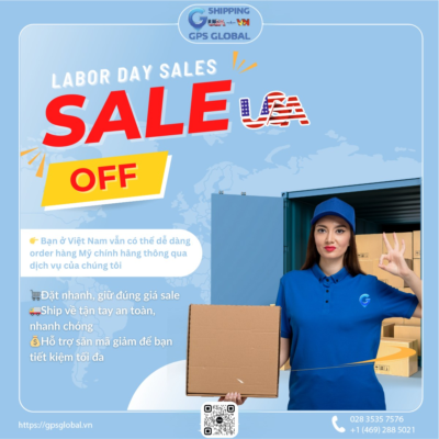✨ LABOR DAY SALES – CƠ HỘI SĂN HÀNG MỸ GIÁ HỜI ✨ Các tín đồ mua sắm đã sẵn sàng chưa? 💃🛍️ Mùa Labor Day Sales đã chính thức bắt đầu với loạt thương hiệu đình đám: 👗 Madewell, Reformation, Revolve, Anthropologie, Sarah Flint, Net-a-Porter, Saks Off 5th 🔥 Ưu đãi giảm 30% - 80%, riêng Madewell còn được giảm thêm 40% với mã code – cơ hội để sở hữu những item thời trang sành điệu, giá trị nhưng siêu tiết kiệm! 👉 Bạn ở Việt Nam vẫn có thể dễ dàng order hàng Mỹ chính hãng thông qua dịch vụ của chúng tôi. Đặt nhanh, giữ đúng giá sale Ship về tận tay an toàn, nhanh chóng Hỗ trợ săn mã giảm để bạn tiết kiệm tối đa 📞 LIÊN HỆ NGAY: 📞 Hotline Việt Nam: 028 3535 7576 📞Hotline Quốc tế: +1 (469) 288 5021 🌐 Web: gpsglobal.vn 🏢 Địa chỉ: HCM: 93 Trần Văn Dư, Phường Tân Bình, TP HCM HN: Tầng 2, Số 8, Ngõ 38 Phố Đặng Thùy Trâm, Phường Cầu Giấy, TP Hà Nội Cần Thơ: Số 520 Nguyễn Văn Linh, P.Bình Thuỷ, TP Cần Thơ An Giang: Số 5, Đường Hùng Vương, Thị trấn Tri Tôn, Tỉnh An Giang 👉 COMMENT "GPS" HOẶC INBOX NGAY – ĐỘI NGŨ CHUYÊN NGHIỆP SẼ LIÊN HỆ BẠN SỚM NHÂT!!