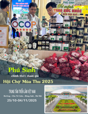 Diễn ra từ ngày 25/10 đến 4/11 tại Trung tâm Hội chợ Triển lãm Quốc gia, Hội chợ Mùa Thu lần thứ nhất - năm 2025 (Hội chợ) không chỉ là điểm hẹn giao thương lớn, mà còn là không gian tôn vinh giá trị văn hóa Việt, kết nối tinh hoa sản xuất, sáng tạo và hội nhập. Hội chợ là sự kiện kinh tế - văn hóa có quy mô quốc gia, do Thủ tướng Chính phủ giao Bộ Công Thương chủ trì, phối hợp với Bộ Văn hóa, Thể thao và Du lịch, UBND thành phố Hà Nội cùng các bộ, ngành và địa phương tổ chức. Địa chỉ : Đường Cầu Tứ Liên , Đông Anh , Hà Nội --------------------------------------------- CTY TNHH TM VÀ DV PHÚ SINH Thông tin liên hệ: ☎️Hotline: 0338.791.388 - 0961.495.559 📍Địa chỉ: Thôn Tây An Vĩnh, Lý Sơn Quảng Ngãi 🛒Website: https://phusinh.com.vn #toiden #toilyson #dacsanquangngai #toiphusinh #phusinhmarket