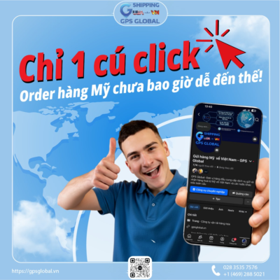 ✨ BẠN BẤM NÚT – CHÚNG TÔI BAY HỘ ✈️🇺🇸➡️🇻🇳 Order hàng Mỹ chưa bao giờ dễ đến thế! Bạn săn deal – GPS GLOBAL sẽ lo phần còn lại: ✅ Không cần địa chỉ Mỹ ✅ Không phải tự khai thuế – chứng từ ✅ Không chờ đợi vô vọng vì luôn có chuyến bay mỗi tuần! GPS GLOBAL – Chuyên nhập hàng Mỹ về Việt Nam: 📦 Nhận link sản phẩm → Báo giá siêu nhanh 🚀 Gom hàng – vận chuyển hàng tuần 🔍 Tracking minh bạch từ Mỹ về tay bạn 💪 Đóng gói chuẩn chống va đập – hàng an tâm trọn hành trình 💸 Chi phí rõ ràng – không lo phát sinh 📞 LIÊN HỆ NGAY: 📞 Hotline Việt Nam: 028 3535 7576 📞Hotline Quốc tế: +1 (469) 288 5021 🌐 Web: gpsglobal.vn 🏢 Địa chỉ: HCM: 93 Trần Văn Dư, Phường Tân Bình, TP HCM HN: Tầng 2, Số 8, Ngõ 38 Phố Đặng Thùy Trâm, Phường Cầu Giấy, TP Hà Nội Cần Thơ: Số 520 Nguyễn Văn Linh, P.Bình Thuỷ, TP Cần Thơ An Giang: Số 5, Đường Hùng Vương, Thị trấn Tri Tôn, Tỉnh An Giang 👉 COMMENT "GPS" HOẶC INBOX NGAY – ĐỘI NGŨ CHUYÊN NGHIỆP SẼ LIÊN HỆ BẠN SỚM NHÂT!! #GPSGlobal #NhapHangQuocTe #NhanhChongAnToan #DichVuChuyenPhatNhanh #VanchuyenToanCau