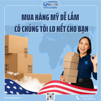 MUA HÀNG MỸ DỄ LẮM 🚀 CÓ CHÚNG TÔI LO HẾT CHO BẠN Bạn thích mua hàng Mỹ nhưng sợ thủ tục nhập khẩu? Bạn muốn hàng về nhanh, gọn, không phải đau đầu giấy tờ? Hãy để GPS Global làm thay bạn: Nhận hàng tận kho ở Mỹ, xử lý chứng từ gọn lẹ. Vận chuyển quốc tế ✈️ 🚢 theo nhu cầu. Khai báo hải quan, đóng thuế minh bạch. Giao tận tay bạn tại Việt Nam 📦. Chỉ cần vài cú click chọn sản phẩm, còn lại cứ để chúng tôi lo. 📞 LIÊN HỆ NGAY: 📞 Hotline Việt Nam: 028 3535 7576 📞Hotline Quốc tế: +1 (469) 288 5021 🌐 Web: gpsglobal.vn 🏢 Địa chỉ: HCM: 93 Trần Văn Dư, Phường Tân Bình, TP HCM HN: Tầng 2, Số 8, Ngõ 38 Phố Đặng Thùy Trâm, Phường Cầu Giấy, TP Hà Nội Cần Thơ: Số 520 Nguyễn Văn Linh, P.Bình Thuỷ, TP Cần Thơ An Giang: Số 5, Đường Hùng Vương, Thị trấn Tri Tôn, Tỉnh An Giang 👉 COMMENT "GPS" HOẶC INBOX NGAY – ĐỘI NGŨ CHUYÊN NGHIỆP SẼ LIÊN HỆ BẠN SỚM NHÂT!! #GPSGlobal #NhapHangQuocTe #NhanhChongAnToan #DichVuChuyenPhatNhanh #VanchuyenToanCau