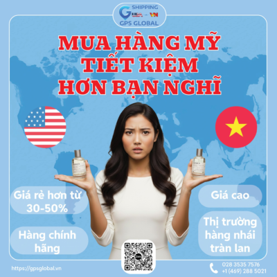 💰🇺🇸 MUA HÀNG MỸ – TIẾT KIỆM HƠN BẠN NGHĨ 🇻🇳📦 Bạn thường thấy sản phẩm Mỹ tại Việt Nam có giá cao hơn nhiều? Với GPS Global, bạn có thể nhập trực tiếp từ Mỹ và nhận mức giá hợp lý hơn. 🔎 Ví dụ: Nước hoa Mỹ giá tại store US ~ 70💲 (khoảng 1.7 tr). Về Việt Nam qua GPS Global: tổng chi phí trọn gói ~ 2 tr. Trong khi đó, giá bán tại VN có thể lên đến 2.5–2.7 tr. ✅ Lợi ích: Hàng chính hãng 100%. Rõ ràng về chi phí. Giao nhanh, đúng hẹn. 👉 Với GPS Global, bạn mua được giá tốt, hàng chuẩn Mỹ mà không lo chênh lệch quá cao. 📞 LIÊN HỆ NGAY: 📞 Hotline Việt Nam: 028 3535 7576 📞Hotline Quốc tế: +1 (469) 288 5021 🌐 Web: gpsglobal.vn 🏢 Địa chỉ: HCM: 93 Trần Văn Dư, Phường Tân Bình, TP HCM HN: Tầng 2, Số 8, Ngõ 38 Phố Đặng Thùy Trâm, Phường Cầu Giấy, TP Hà Nội Cần Thơ: Số 520 Nguyễn Văn Linh, P.Bình Thuỷ, TP Cần Thơ An Giang: Số 5, Đường Hùng Vương, Thị trấn Tri Tôn, Tỉnh An Giang 👉 COMMENT "GPS" HOẶC INBOX NGAY – ĐỘI NGŨ CHUYÊN NGHIỆP SẼ LIÊN HỆ BẠN SỚM NHÂT!! #GPSGlobal #GuiHangQuocTe #NhanhChongAnToan #DichVuChuyenPhatNhanh #VanchuyenToanCau #VậnChuyểnQuốcTế #GửiHàngTết #FreePickup #DHL #FedEx #UPS #TNT #GuiHangDiUc #guihangsingapore #vanchuyensinagpore #gpsglobal #giaohangsieutoc #vanchuyenuytin #chuyenphatnhanhnhatban #vanchuyenhangnhatban #guihangnhatban #vanchuyenhanghanquoc #guihanghanquoc