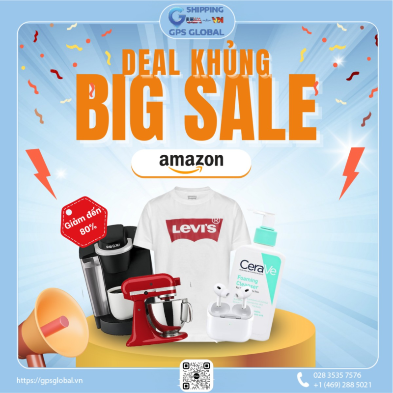 [TIN HOT – DEAL KHỦNG TỪ MỸ VỀ VIỆT NAM] 🌎
📦 Dịp Labor Day Sale tại Mỹ đã bắt đầu với loạt khuyến mãi “khủng” mà khách hàng Việt Nam có thể đặt ngay về nước qua dịch vụ vận chuyển quốc tế:
✨ Giảm đến 80% nhiều sản phẩm hot như:
Thời trang, gia dụng, nhà bếp, làm đẹp, công nghệ – giá chỉ từ $2
Nổi bật: KitchenAid, Keurig, Le Creuset, Apple AirPods chỉ $99, máy hút bụi cầm tay dưới $40 (People.com)
🔥 Khuyến mãi Labor Day sớm:
Giảm đến 71% cho loạt sản phẩm dưới $50
Từ CeraVe, Levi’s, Calvin Klein đến nồi gang, serum L’Oreal/Maybelline (Real Simple)
👉 Đây là cơ hội tuyệt vời để nhập hàng Mỹ chính hãng với giá tiết kiệm, đặc biệt phù hợp cho khách buôn và cá nhân săn sale.
📞 LIÊN HỆ NGAY:
📞 Hotline Việt Nam: 028 3535 7576
📞Hotline Quốc tế: +1 (469) 288 5021
🌐 Web: gpsglobal.vn
🏢 Địa chỉ:
HCM: 93 Trần Văn Dư, Phường Tân Bình, TP HCM
HN: Tầng 2, Số 8, Ngõ 38 Phố Đặng Thùy Trâm, Phường  Cầu Giấy, TP Hà Nội
Cần Thơ: Số 520 Nguyễn Văn Linh, P.Bình Thuỷ, TP Cần Thơ
An Giang: Số 5, Đường Hùng Vương, Thị trấn Tri Tôn, Tỉnh An Giang
👉 COMMENT "GPS" HOẶC INBOX NGAY – ĐỘI NGŨ CHUYÊN NGHIỆP SẼ LIÊN HỆ BẠN SỚM NHÂT!!
#GPSGlobal #GuiHangQuocTe #NhanhChongAnToan #DichVuChuyenPhatNhanh  #VanchuyenToanCau #VậnChuyểnQuốcTế #GửiHàngTết #FreePickup #DHL #FedEx #UPS #TNT #GuiHangDiUc #guihangsingapore #vanchuyensinagpore #gpsglobal #giaohangsieutoc #vanchuyenuytin #chuyenphatnhanhnhatban #vanchuyenhangnhatban #guihangnhatban #vanchuyenhanghanquoc #guihanghanquoc