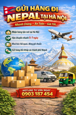 🇳🇵✈️ SHIPPING TO NEPAL FROM HANOI – FAST, SAFE & AFFORDABLE ✈️🇳🇵 Are you looking to send goods from Hanoi to Nepal for your relatives, international students, overseas workers, or business partners? 👉 We provide reliable, professional, and on-time international shipping services to Nepal, offering full A–Z support from pickup to final delivery. 📦 WE ACCEPT A WIDE VARIETY OF CARGO: Documents, paperwork, and certificates Gifts, personal items, and luggage Dried food products (in compliance with customs regulations) Cosmetics and consumer goods Commercial goods, samples, and business shipments 🚀 WHY CHOOSE OUR NEPAL SHIPPING SERVICE FROM HANOI? ✅ Door-to-door pickup in Hanoi ✅ Fast transit time: 5–7 days ✅ Professional packing & customs declaration support ✅ 24/7 shipment tracking ✅ Competitive, transparent pricing – no hidden fees 🌍 DELIVERY TO ALL MAJOR CITIES IN NEPAL: Kathmandu Pokhara Lalitpur Bhaktapur Biratnagar 👉 And all regions throughout Nepal 📞 CONTACT US NOW FOR CONSULTATION & QUOTATION: Hotline: +84 903 187 454 📌 Free consultation – fast quotation – dedicated support 📍 SHIPPING TO NEPAL FROM HANOI – Connecting internationally, delivering peace of mind with every shipment! #angiangexpress #bacgiangexpress #baccanexpress #baclieuexpress #bacninhexpress #bentreexpress #binhdinhexpress #binhduongexpress #binhphuocexpress #binhthuanexpress #caobangexpress #canthoexpress #danangexpress #daklakexpress #daknongexpress #dienbienexpress #dongnaiexpress #dongthapexpress #gialaiexpress #hagiangexpress #haiduongexpress #haiphongexpress #hanamexpress #hanoiexpress #hatinhexpress #hoabinhexpress #hungyenexpress #khanhhoaexpress #kiengiangexpress #kontumexpress
