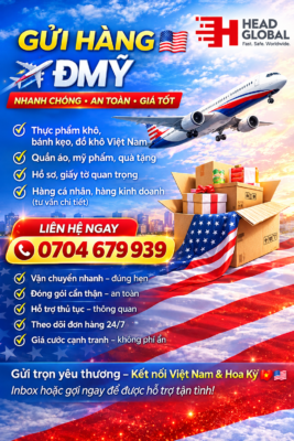 🇺🇸✈️ SHIP TO THE USA – FAST – SAFE – BEST RATES ✈️🇺🇸 Are you looking to send packages to the USA for your family, international students, or business partners? 👉 Don’t worry! We provide full support from A to Z 🚀 📦 We accept a wide range of items: ✔️ Dried food, snacks, and Vietnamese specialties ✔️ Clothes, cosmetics, and gifts ✔️ Important documents and papers ✔️ Personal and commercial goods (detailed consultation provided) 💎 Our Service Commitment ✅ Fast and on-time delivery ✅ Careful and secure packing ✅ Full support with customs procedures – transparent clearance ✅ 24/7 shipment tracking ✅ Competitive prices – no hidden fees 📞 Contact us now for quick consultation & best quotation: 🔥 Hotline: 0903187454 or 0334964121 🔥 ✈️ Delivering your love – Connecting Vietnam & the USA Inbox or call us now for dedicated support! 💙🇺🇸