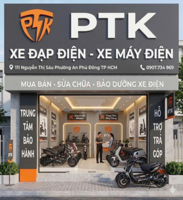 🚀 XE ĐIỆN PTK CHÍNH THỨC KHAI TRƯƠNG CHI NHÁNH MỚI – MỞ RỘNG HỆ THỐNG, NÂNG TẦM PHỤC VỤ Trong bối cảnh xu hướng sử dụng phương tiện xanh ngày càng phát triển mạnh mẽ, Xe Điện PTK tiếp tục khẳng định vị thế của mình trên thị trường bằng việc chính thức khai trương chi nhánh mới, đánh dấu bước tiến quan trọng trong chiến lược mở rộng và phát triển toàn diện. 🎉 SỰ KIỆN KHAI TRƯƠNG – BƯỚC NGOẶT PHÁT TRIỂN Chi nhánh mới của Xe Điện PTK được đầu tư bài bản với không gian hiện đại, trưng bày đa dạng các dòng xe điện mới nhất, đáp ứng nhu cầu từ học sinh, sinh viên đến người đi làm. Sự kiện khai trương không chỉ là dịp giới thiệu địa điểm mới mà còn là cơ hội để khách hàng: Trải nghiệm trực tiếp các mẫu xe điện hot nhất hiện nay Nhận nhiều ưu đãi hấp dẫn Được tư vấn tận tình từ đội ngũ chuyên nghiệp ⚡ ĐA DẠNG SẢN PHẨM – CÔNG NGHỆ HIỆN ĐẠI Tại chi nhánh mới, Xe Điện PTK mang đến nhiều dòng sản phẩm nổi bật: Xe điện học sinh – tiết kiệm, an toàn Xe máy điện cao cấp – thiết kế hiện đại, mạnh mẽ Xe điện thông minh – tích hợp công nghệ tiên tiến Tất cả sản phẩm đều được đảm bảo: ✔️ Chất lượng chính hãng ✔️ Bảo hành uy tín ✔️ Giá cả cạnh tranh 💯 CAM KẾT DỊCH VỤ CHUYÊN NGHIỆP Với phương châm “Khách hàng là trung tâm”, Xe Điện PTK luôn chú trọng: Dịch vụ hậu mãi tận tâm Hỗ trợ trả góp linh hoạt Bảo trì – sửa chữa nhanh chóng Chi nhánh mới sẽ góp phần giúp khách hàng dễ dàng tiếp cận sản phẩm và dịch vụ tốt hơn, nhanh hơn. 🎁 ƯU ĐÃI KHAI TRƯƠNG HẤP DẪN Nhân dịp khai trương, Xe Điện PTK triển khai nhiều chương trình ưu đãi đặc biệt: Giảm giá trực tiếp khi mua xe Tặng phụ kiện giá trị Hỗ trợ đăng ký xe nhanh chóng 👉 Đây là cơ hội tuyệt vời để sở hữu một chiếc xe điện chất lượng với mức giá cực kỳ ưu đãi! 📍 LỜI KẾT Việc khai trương chi nhánh mới là minh chứng rõ ràng cho sự phát triển không ngừng của Xe Điện PTK, đồng thời thể hiện cam kết mang đến những sản phẩm và dịch vụ tốt nhất cho khách hàng. 👉 Nếu bạn đang tìm kiếm một phương tiện di chuyển tiết kiệm, thân thiện môi trường và hiện đại – đừng bỏ lỡ cơ hội trải nghiệm tại chi nhánh mới của Xe Điện PTK!